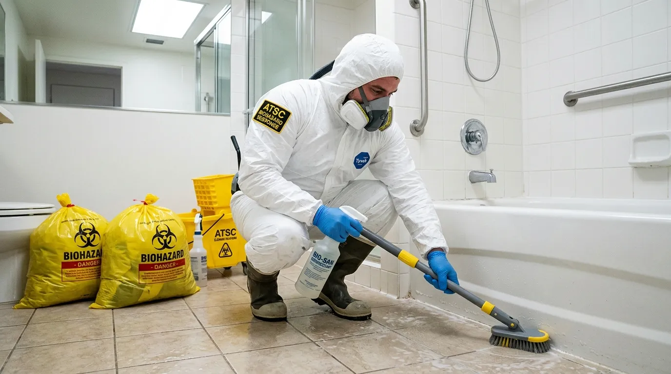 Decontamination equipment deployed for Blood Cleanup in Milwaukee